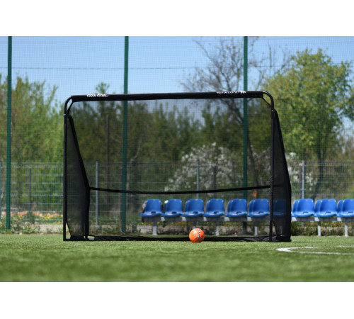 Ворота футбольні Yakimasport GIZA 300 х 200 см, чорні