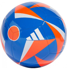 М'яч футбольний Adidas Euro24 Fussballliebe TRN Розмір 5, синьо-помаранчевий