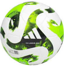 М'яч футбольний Adidas Tiro Junior 350 League HT2427 розмір 5, біло-зелений