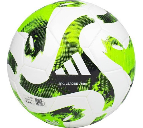 М'яч футбольний Adidas Tiro Junior 350 League HT2427 розмір 5, біло-зелений М'яч футбольний Adidas Tiro Junior 350 League HT2427 розмір 5, біло-зелений