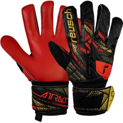 Рукавички воротарські Reusch Attrakt Solid 5570515 7075 р.7,5, червоно-чорні