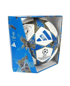 Офіційний футбольний м'яч Adidas UCL PRO 2025 League Stage OMB розмір 5, біло-синя