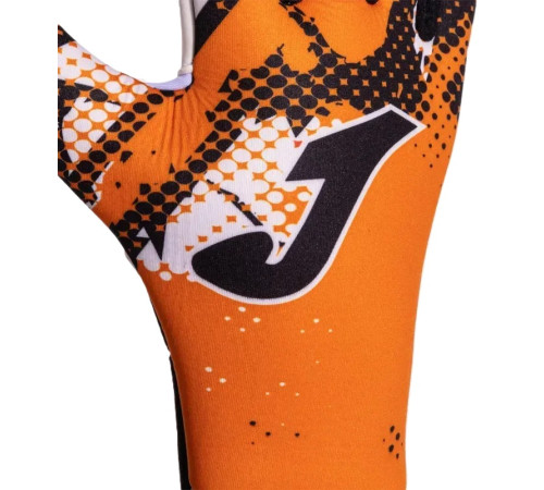 Рукавички воротарські Joma HUNTER розмір 11 (27,6 см), чорно-оранжеві