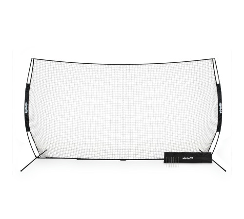 Сітка футбольна захисна VIRTUFIT 500 x 300 см, чорна