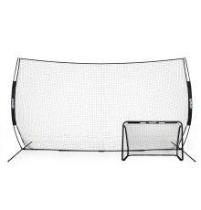 Сітка футбольна захисна VIRTUFIT 500 x 300 см, чорна