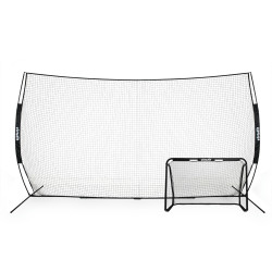 Сітка футбольна захисна VIRTUFIT 500 x 300 см, чорна
