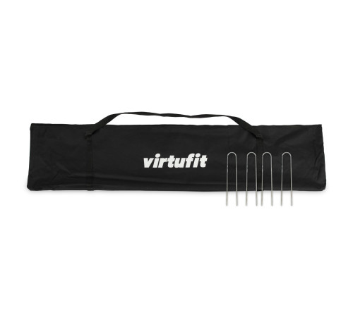 Сітка футбольна захисна VIRTUFIT 500 x 300 см, чорна