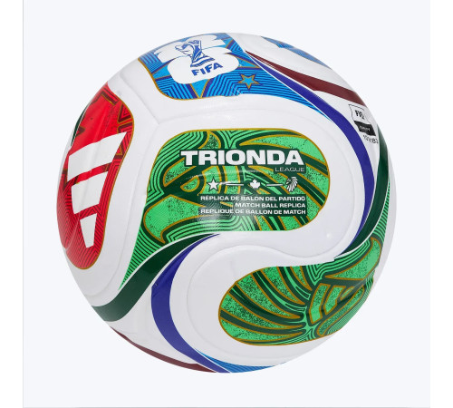 Футбольний м'яч ADIDAS WORLD CUP LEAGUE Ball 2026 розмір 5, біло-червоний