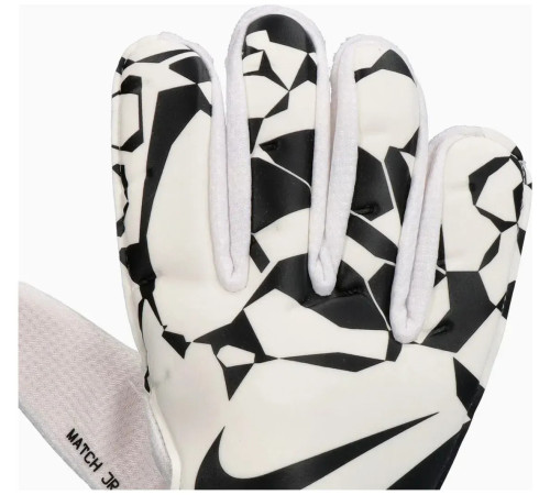 Воротарські рукавиці Nike NK GK MATCH JR - HO24 розмір 7 (19,6 см), чорно-білий