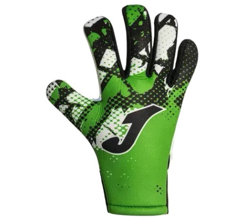 Рукавички воротарські Joma HUNTER розмір 10 (25,6 см), чорно-зелені
