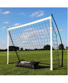 Ворота футбольні QUICKPLAY Kickster 6777 150 х 100 см, чорно-білі
