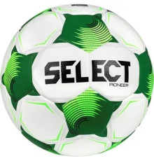 М'яч футбольний Select FB Pioneer Fifa v26 розмір 4, біло-зелений