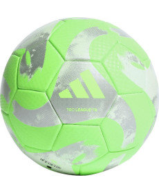 М'яч футбольний Adidas TIRO League HZ1296 розмір 5, зелено-сірий
