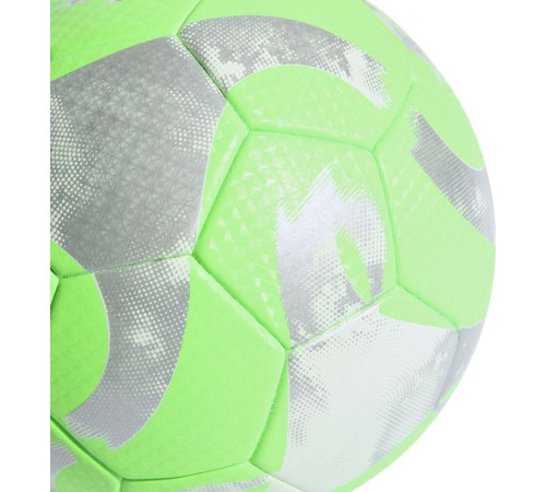 М'яч футбольний Adidas TIRO League HZ1296 розмір 5, зелено-сірий