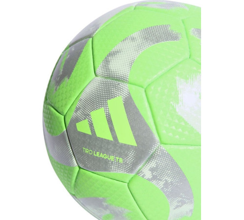 М'яч футбольний Adidas TIRO League HZ1296 розмір 5, зелено-сірий