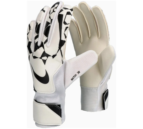 Воротарські рукавиці дитячі Nike NK GK MATCH JR - HO24 розмір 5 (15,6 см), чорно-білі