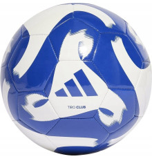 М'яч футбольний Adidas Tiro Club HZ4168 розмір 5, біло-синій