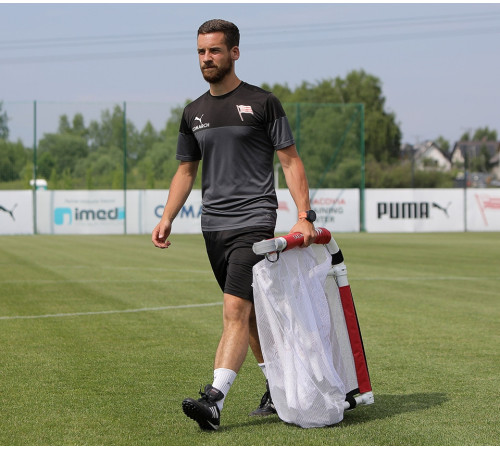 Ворота футбольні Yakimasport ACADEMY 120 х 80 см, червоно-білі Ворота футбольні Yakimasport ACADEMY 120 х 80 см, червоно-білі