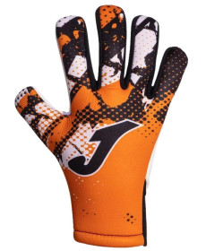 Рукавички воротарські Joma HUNTER розмір 4 (13,6 см), чорно-оранжеві