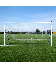 Ворота футбольні QUICKPLAY Kickster Elite 6781 300 х 200 см, чорно-білі