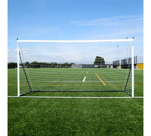 Ворота футбольні QUICKPLAY Kickster Elite 6781 300 х 200 см, чорно-білі