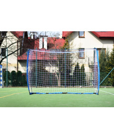 Ворота футбольні Yakimasport UNI 300 x 200 см, біло-сині