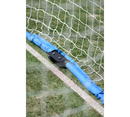 Ворота футбольні Yakimasport UNI 300 x 200 см, біло-сині