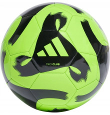 М'яч футбольний Adidas Tiro Club HZ4167 розмір 4, зелено-чорний