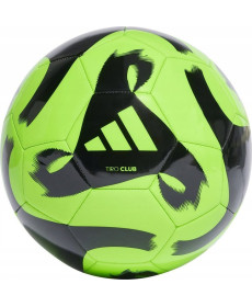 М'яч футбольний Adidas Tiro Club HZ4167 розмір 4, зелено-чорний