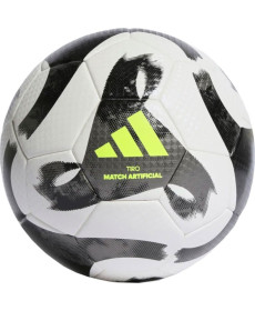 М'яч футбольний Adidas Tiro League HT2423 розмір 4, біло-чорний