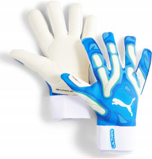 Рукавички воротарські Puma Ultra Ultimate Hybrid Sun 41858 02 р.10,5, блакитно-білі