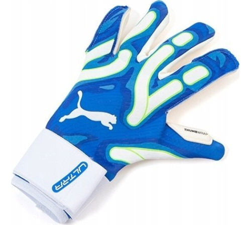 Рукавички воротарські Puma Ultra Ultimate Hybrid Sun 41858 02 р.10,5, блакитно-білі