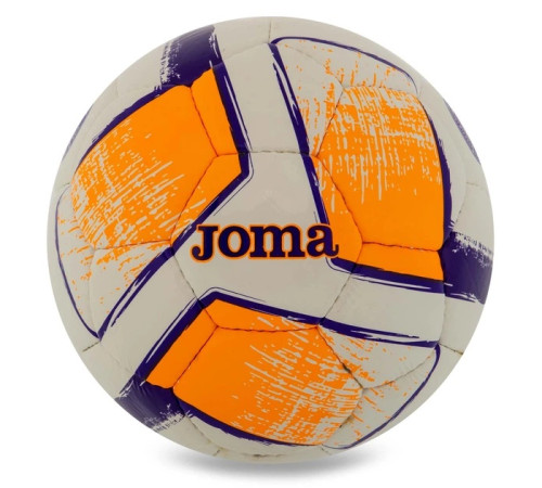 М'яч футбольний Joma DALI II розмір 4, біло-оранжевий