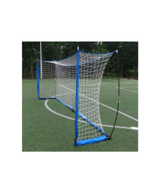 Ворота футбольні Yakimasport UNI 500 x 200 см, біло-сині