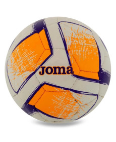 М'яч футбольний Joma DALI II розмі 5, біло-оранжевий