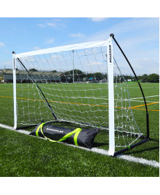 Ворота футбольні QUICKPLAY Kickster Elite 6778 150 х 100 см,чорно-білі