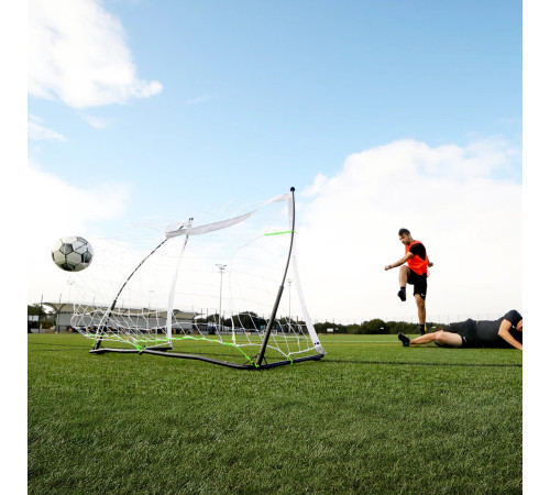 Ворота футбольні QUICKPLAY Kickster Elite 6778 150 х 100 см,чорно-білі