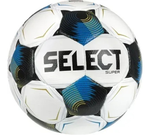 М'яч футбольний Select FB Super Fifa v26 розмір 5, біло-синій