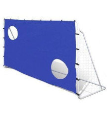 Ворота футбольні Enero Goal 215 x 152 x 76 см, біло-сині