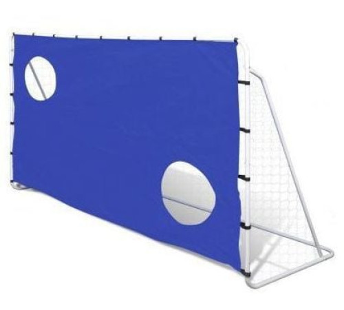 Ворота футбольні Enero Goal 215 x 152 x 76 см, біло-сині Ворота футбольні Enero Goal 215 x 152 x 76 см, біло-сині