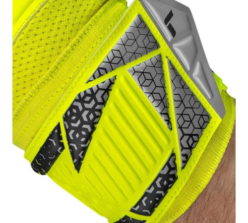 Рукавички воротарські Reusch Attrakt Solid 5570515 2014 р.9,5, жовто-чорні