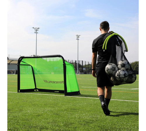 Ворота футбольні QUICKPLAY PRO ALU Training 6789 150 х 100 см, чорно