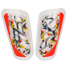 Щитки диятчі Puma NEYMAR JR ULTRA Flex Sleeve розмір L (зріст 155-175 см), біло-оранджеві