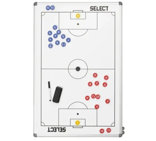Тактична дошка Select Tactics board alu 45 х 30 см, біла