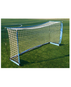 Ворота футбольні Yakimasport UNI 300 x 155 см, біло-сині