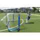 Ворота футбольні Yakimasport UNI 300 x 155 см, біло-сині