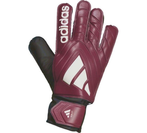 Рукавички воротарські Adidas Copa Club IQ4017 р. 9,5, бордово-білі