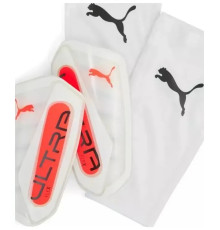 Щитки Puma ULTRA Flex Sleeve розмір L (зріст 155-175 см) біло-оранжеві