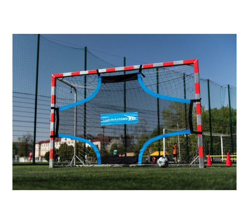 Мішень для футбольних воріт Yakimasport 300 x 200 см, чорно-синя Мішень для футбольних воріт Yakimasport 300 x 200 см, чорно-синя