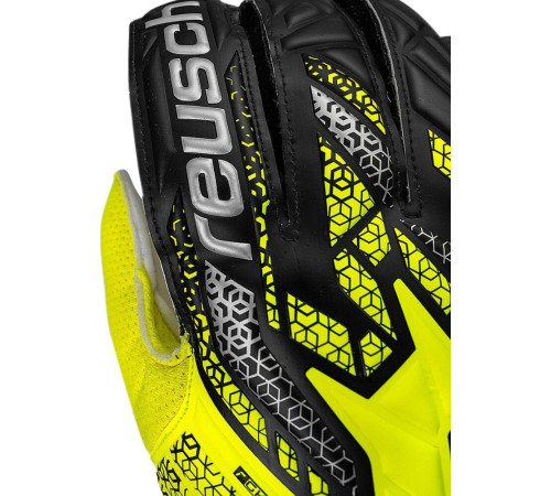 Рукавички воротарські Reusch Attrakt Solid 5570515 2014 р.8, жовто-чорні